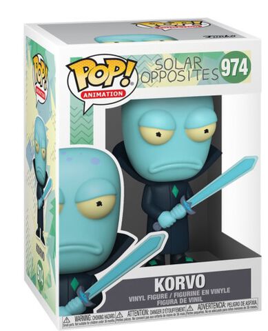 Figurine Funko Pop! - N°974 - Solar Opposites - Korvo